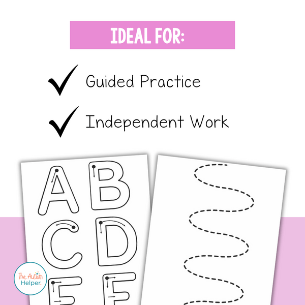 Tracing and Matching Workbooks – The Autism Helper tracing-and-matching-workbooks-the-autism-helper