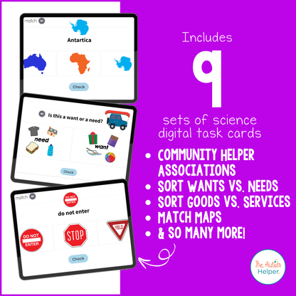 Social Studies Digital Task Cards