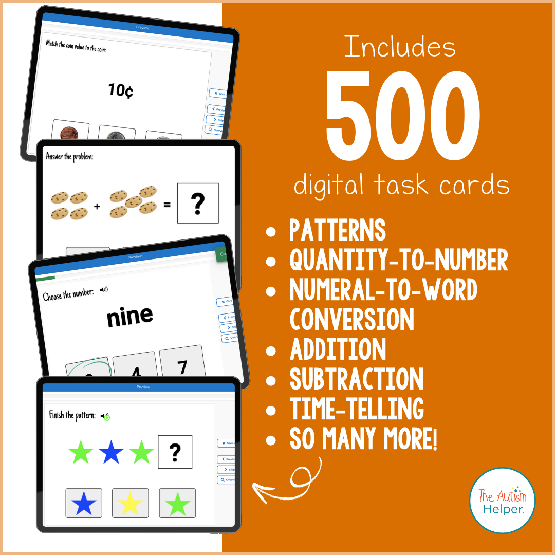 Basic Math Interactive Boom Card BUNDLE