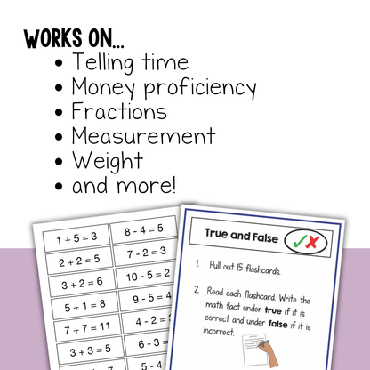 10 Math Centers for Special Education