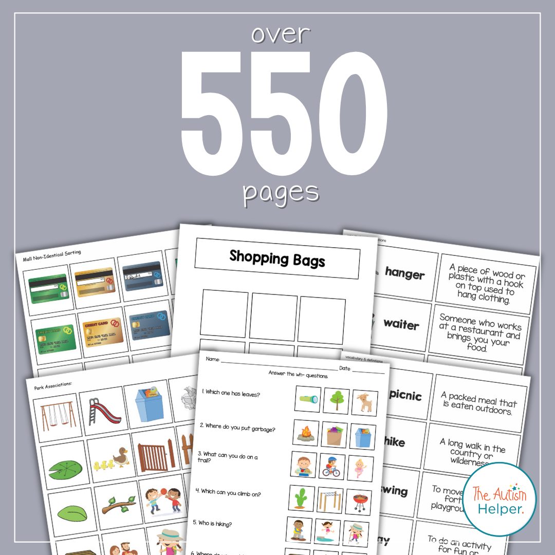 Community Life Skills Unit BUNDLE