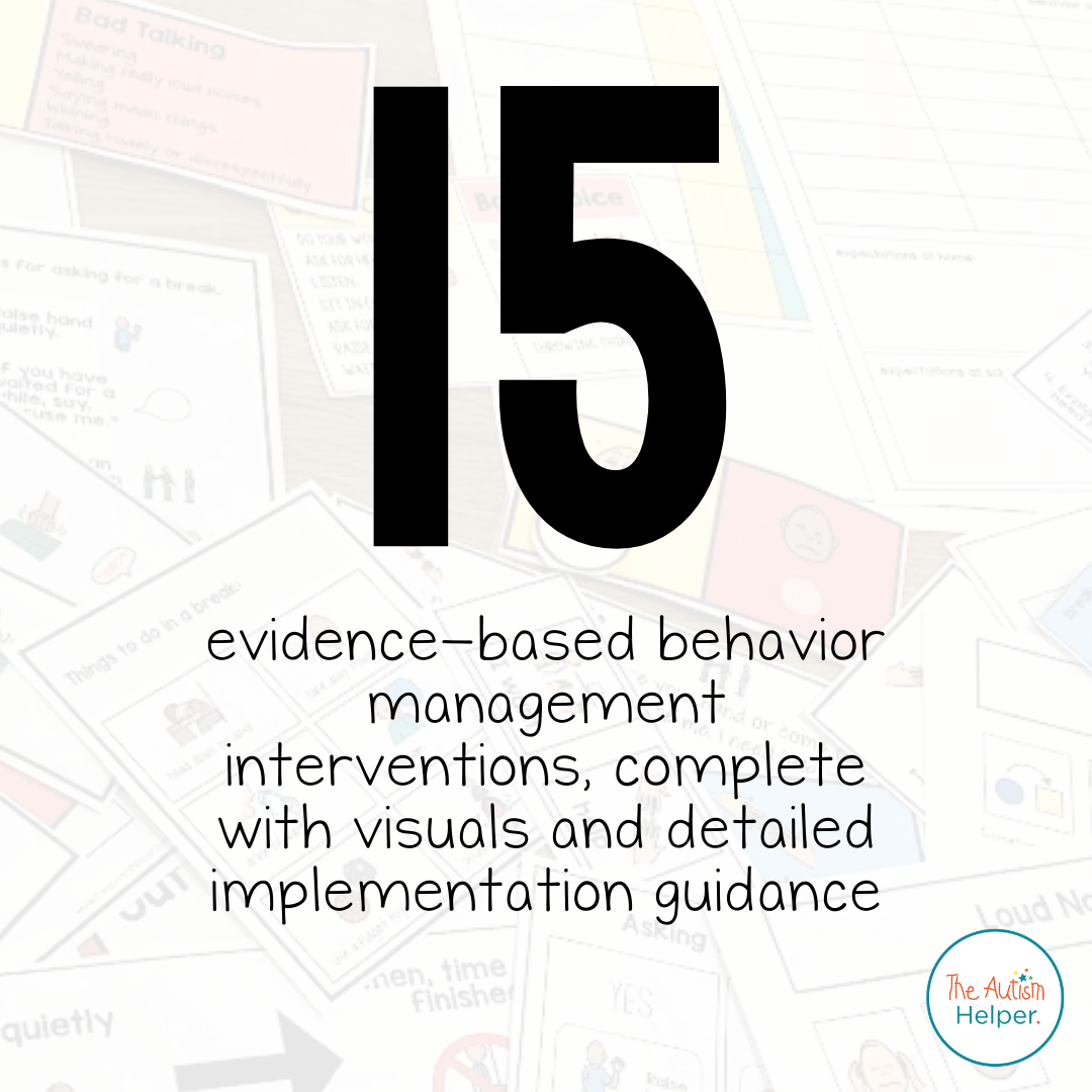 Model Behavior Management Ultimate Packet of Behavior Management Tools – The Autism Helper