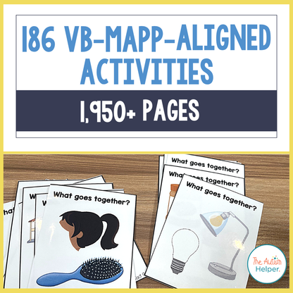 VB-MAPP Mega Bundle {TASK CARDS & ASSESSMENT KIT BUNDLE}