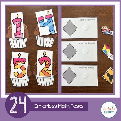 Errorless Math Tasks Mega Pack