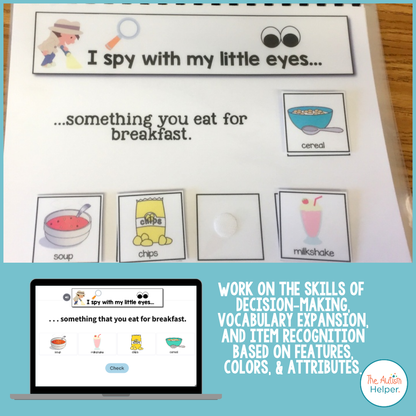 I Spy - Meals Adapted Book Series
