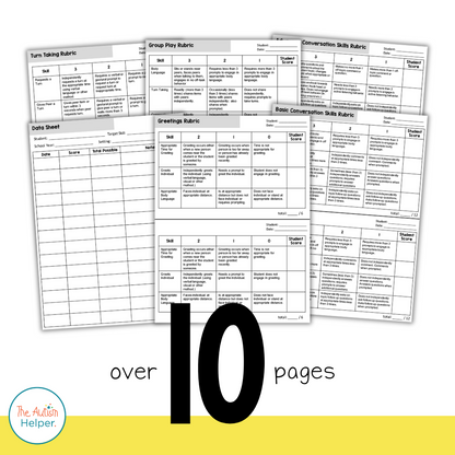 Social Skills Rubrics