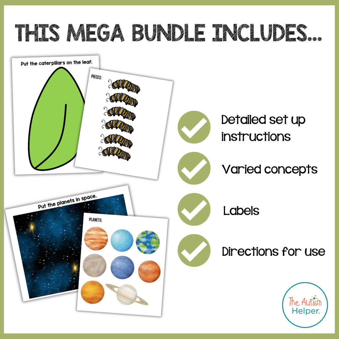 Errorless Science Tasks Mega Pack