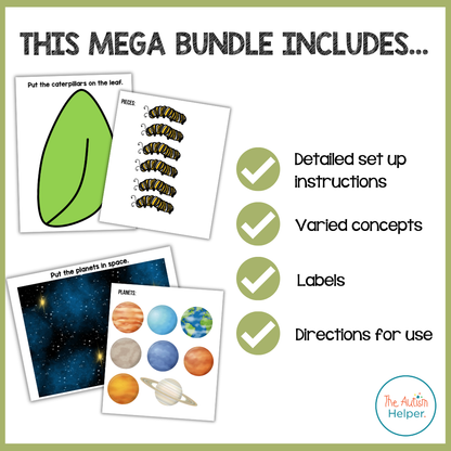 Errorless Science Tasks Mega Pack