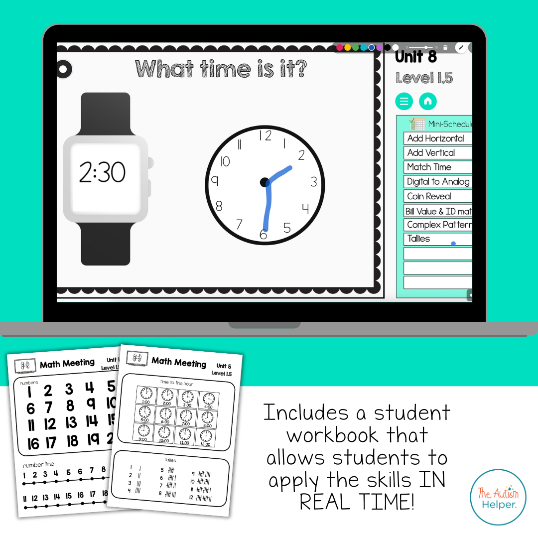 Differentiated Math Meeting Level 1.5