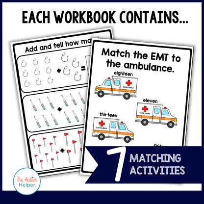 Complex Matching Weekly Workbooks - Community Helpers