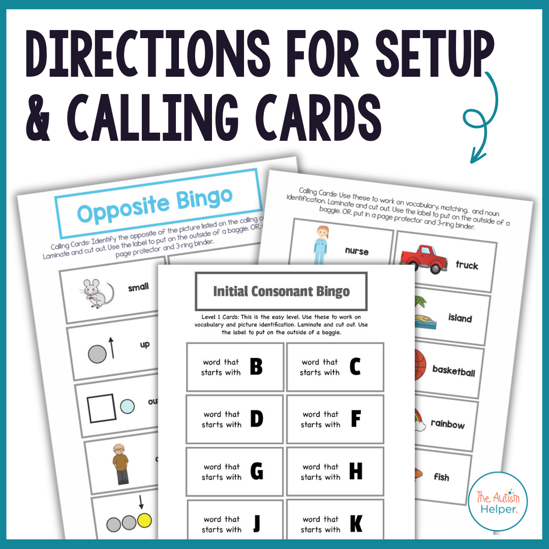Phonological Awareness and Parts of Speech Bingo {BUNDLE}