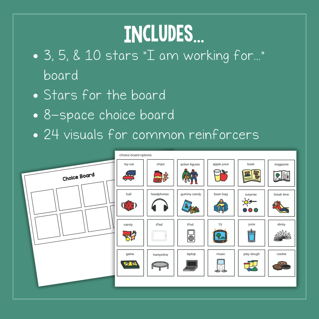 Positive Reinforcement Visual System – The Autism Helper