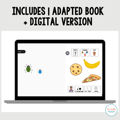 What's Bugging You? Shapes & Sizes Adapted Book