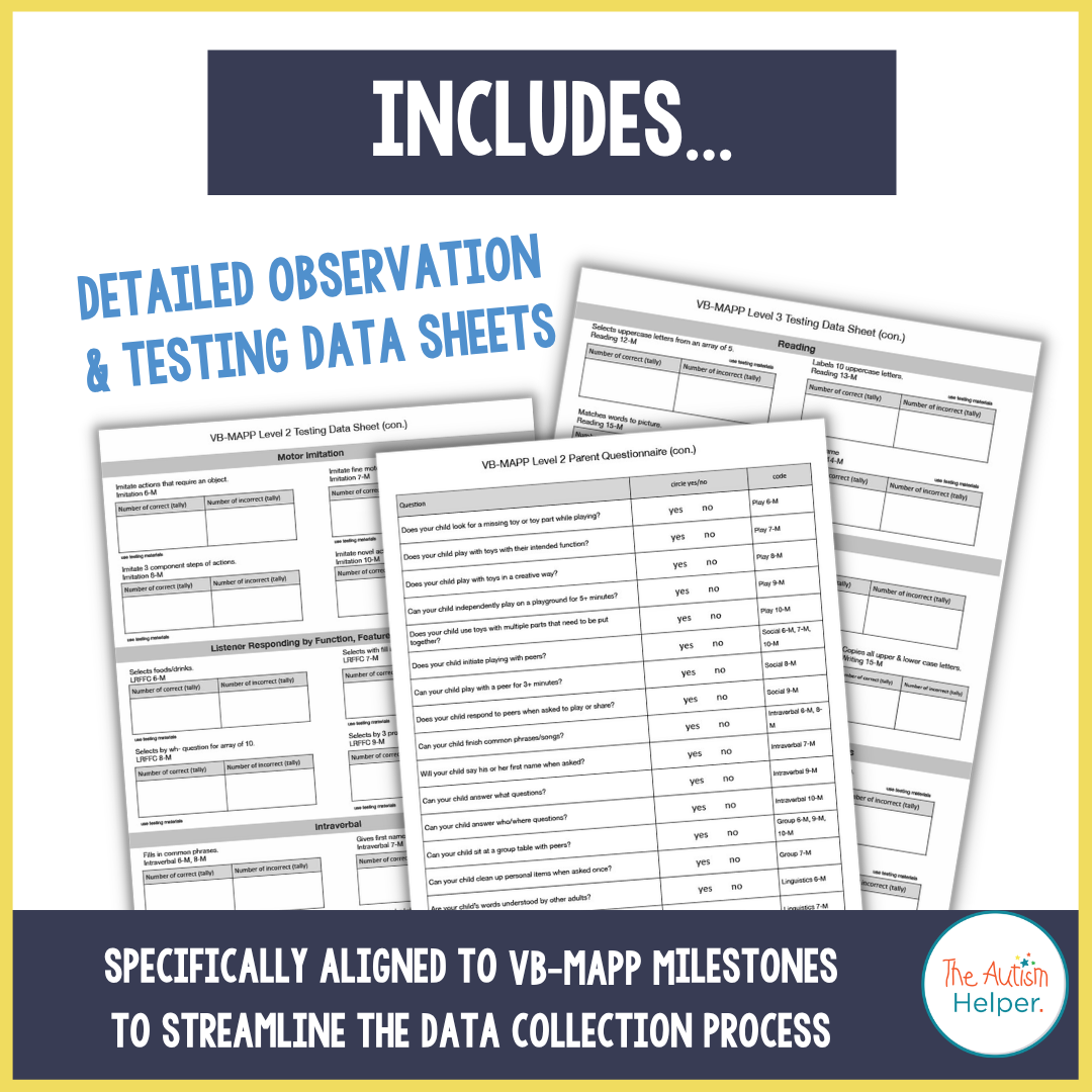 VB-MAPP Mega Bundle {TASK CARDS & ASSESSMENT KIT BUNDLE}
