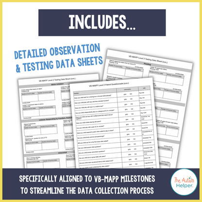 VB-MAPP Mega Bundle {TASK CARDS & ASSESSMENT KIT BUNDLE}
