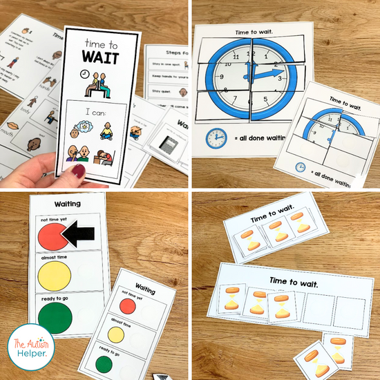 Time Management and Waiting Visuals – The Autism Helper