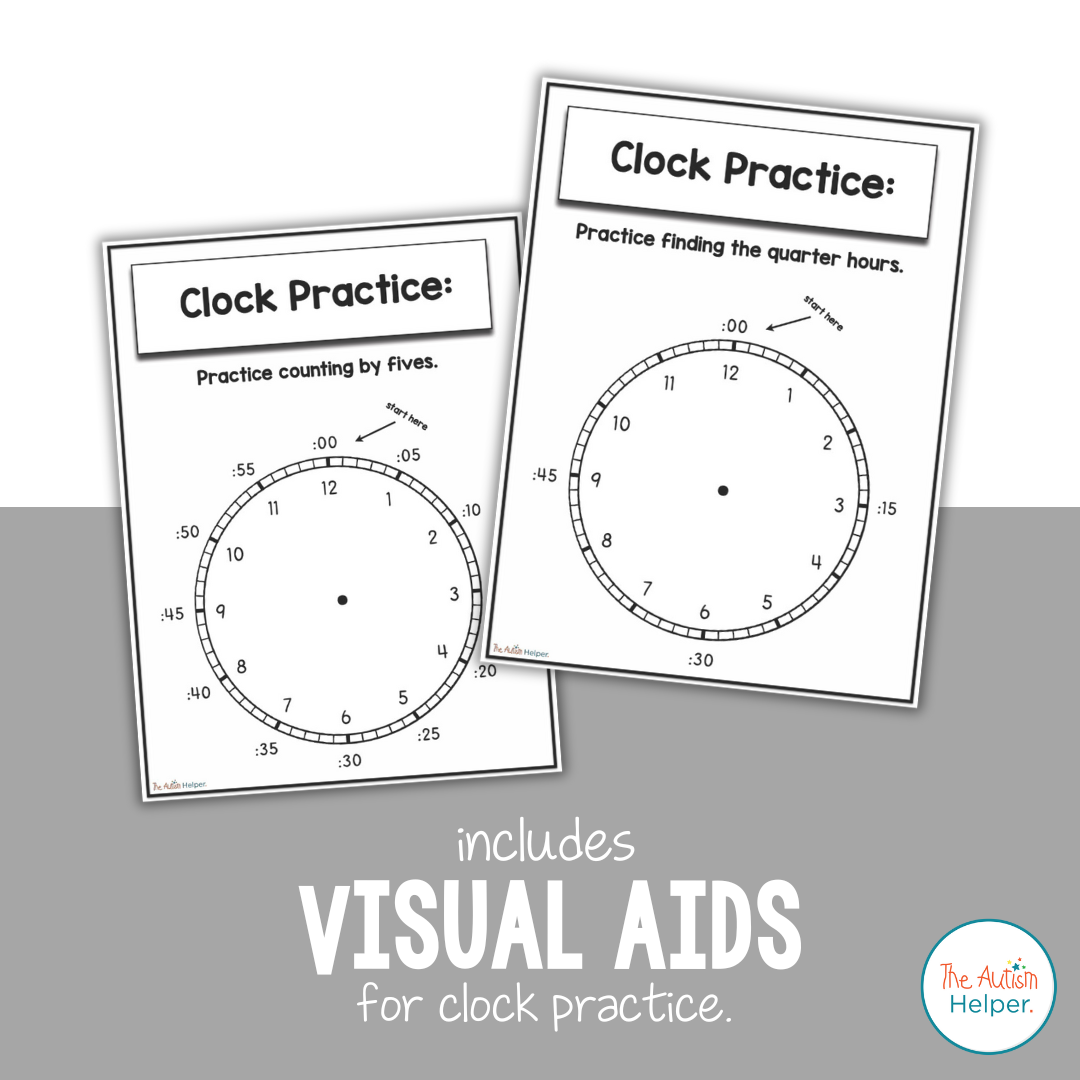 Telling Time Mega Pack for Special Education