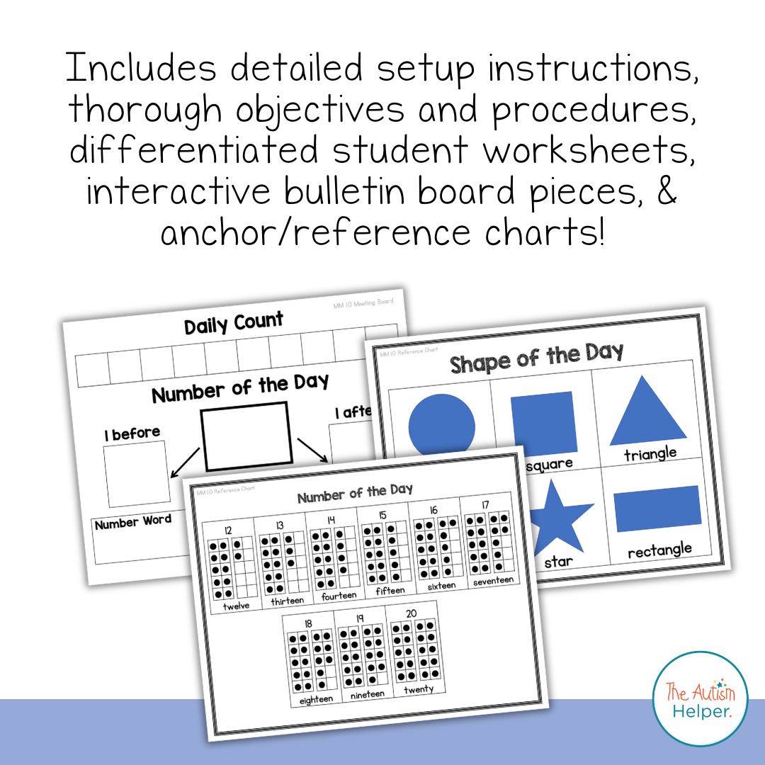 Differentiated Daily Math Activities Level 1