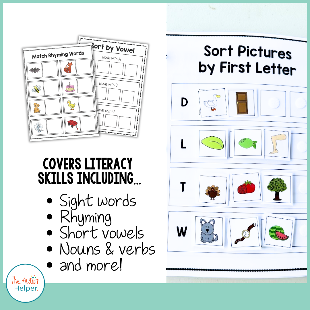 Interactive Literacy Workbook {Level 2}