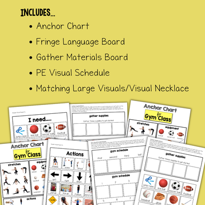 Visual Resources for Gym Class