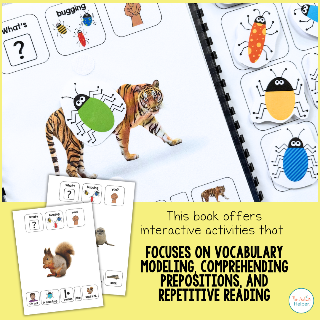 What's Bugging You? Preposition Adapted Book