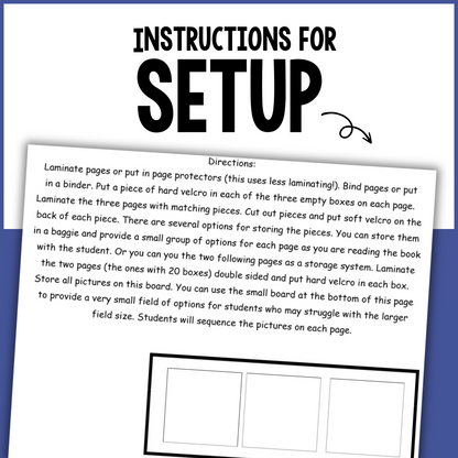 Life Skills Sequencing Adapted Book