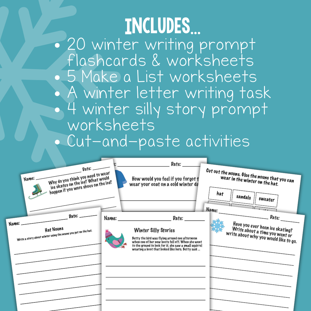 Winter-Themed Visual Writing Prompts and Activities