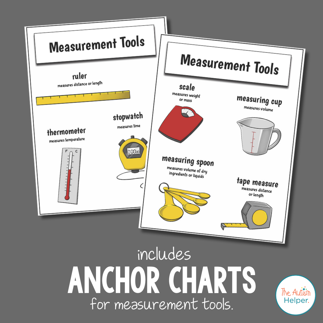 Measurement Mega Pack for Special Education