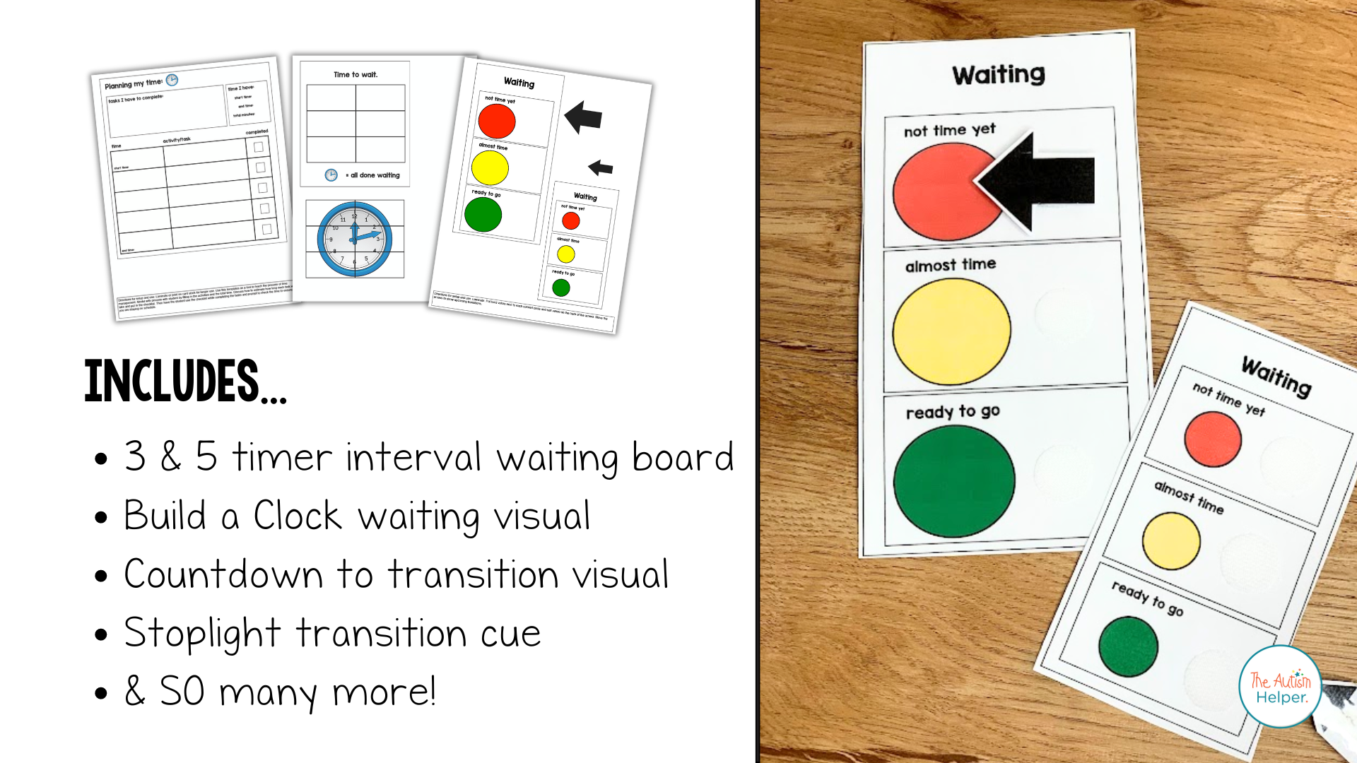 Time Management and Waiting Visuals – The Autism Helper