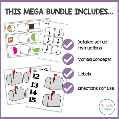 Errorless Math Tasks Mega Pack