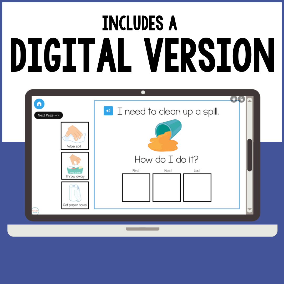 Life Skills Sequencing Adapted Book
