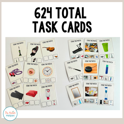 Life Skills Errorless & Identical Matching Task Cards