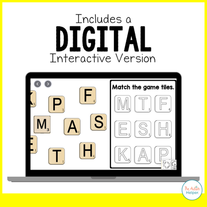 Easy Matching Weekly Workbooks - Letters & Numbers Edition