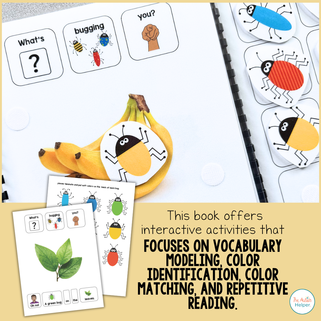 What's Bugging You? Color Matching Adapted Book