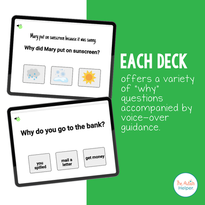 Why Question Interactive Boom Cards