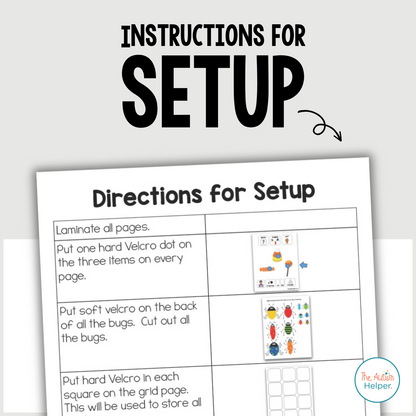 What's Bugging You? Shapes & Sizes Adapted Book