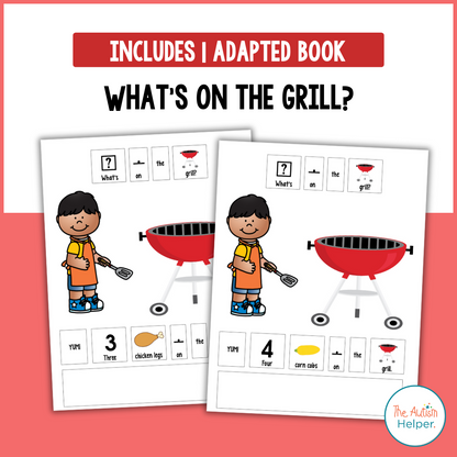 What's on the Grill? Counting Adapted Book