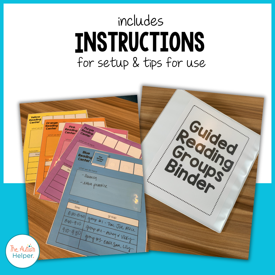 Ultimate Guided Reading Resource for Special Education