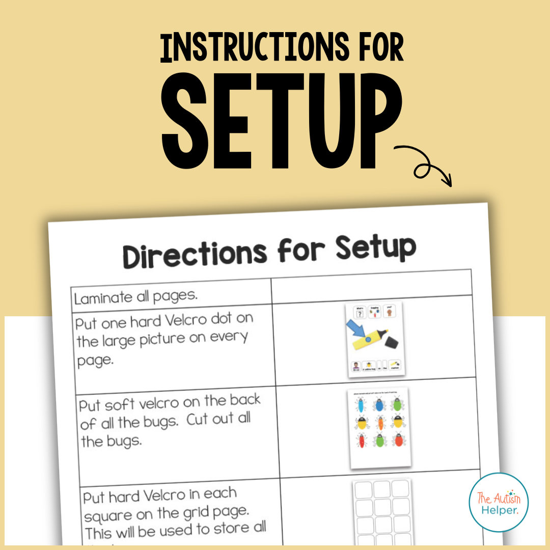 What's Bugging You? Color Matching Adapted Book