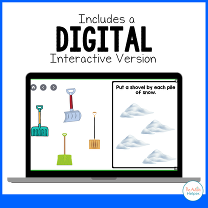 Easy Matching Weekly Workbooks - Winter Edition