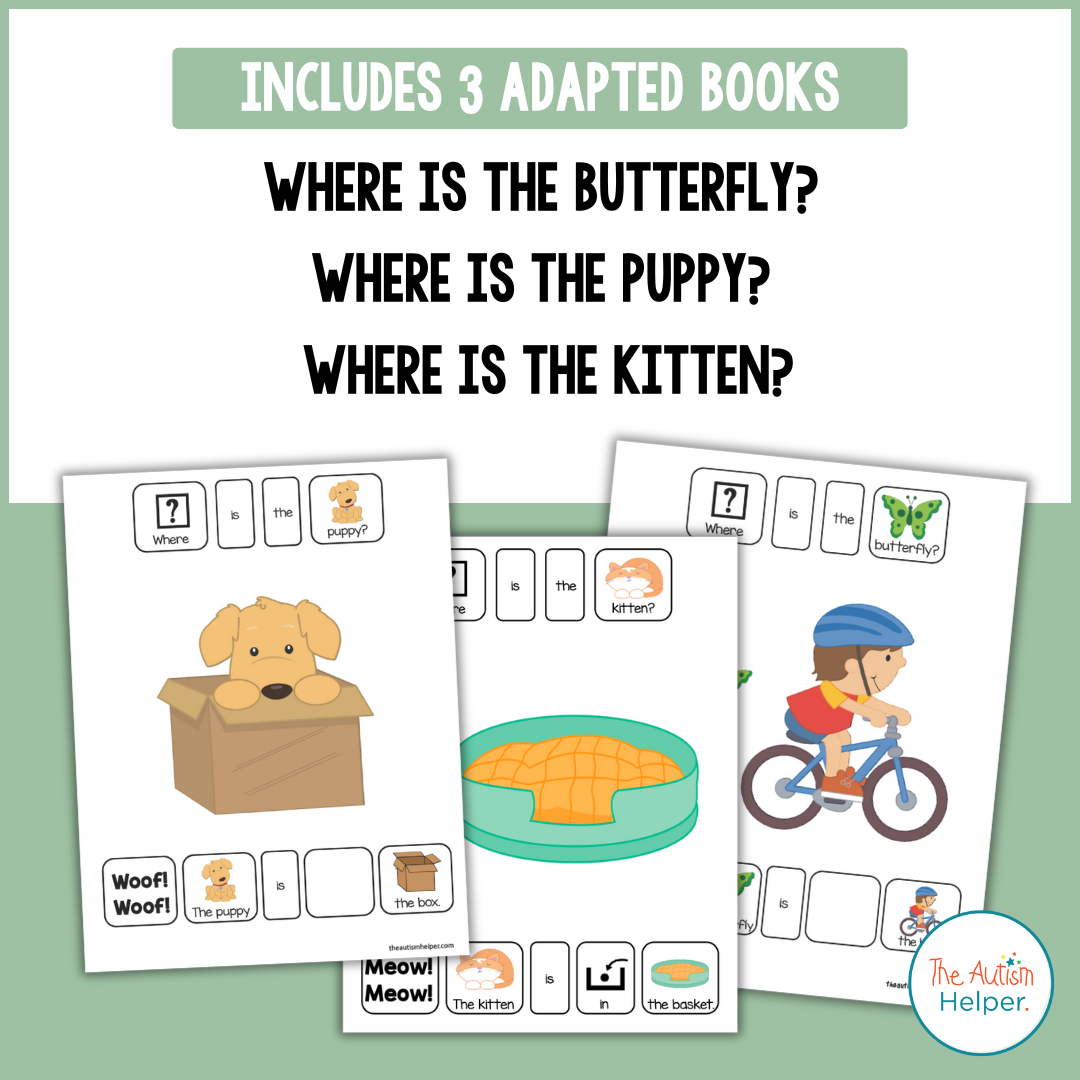 Where is the Animal? Preposition Adapted Book Series