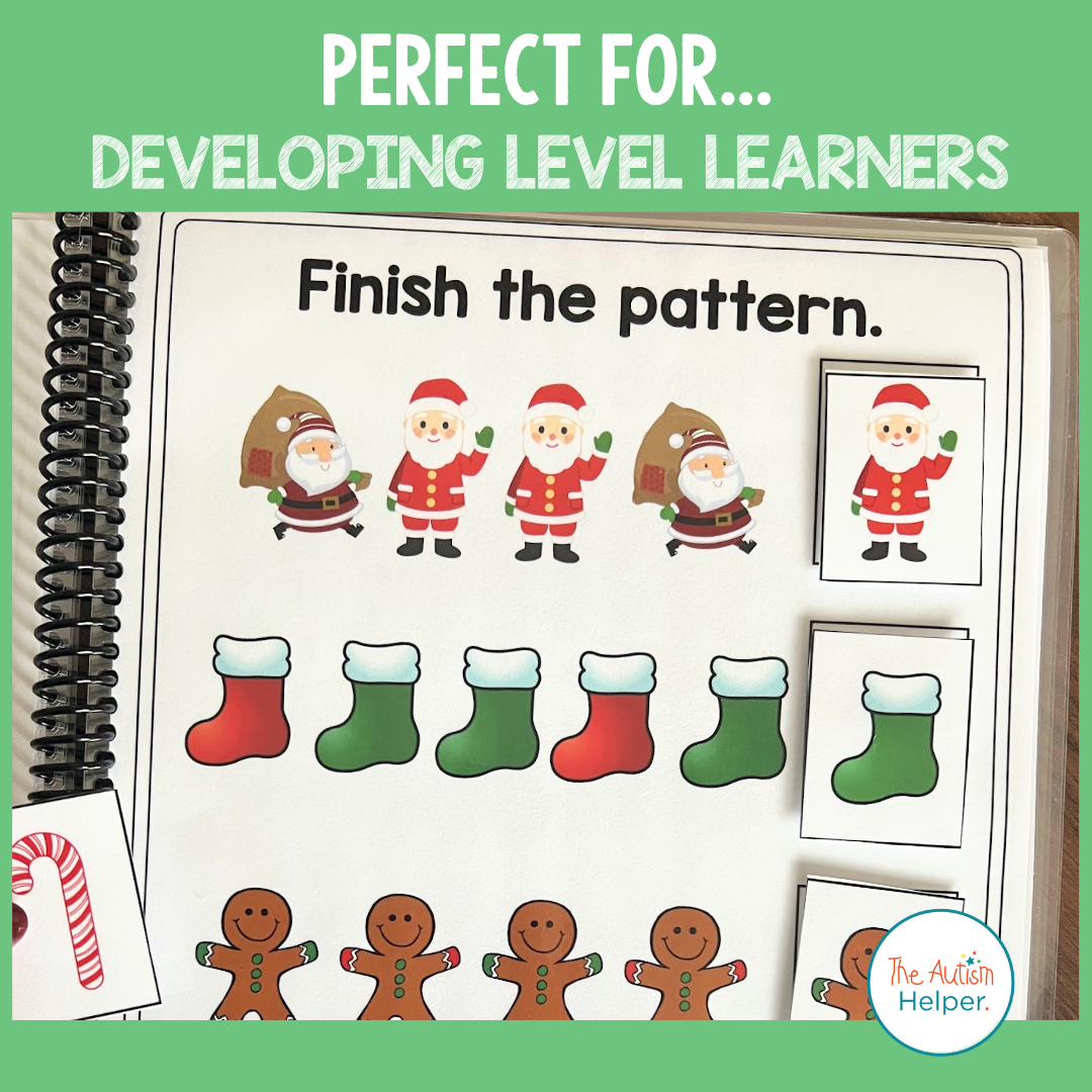 Intermediate Matching Weekly Workbooks - Christmas