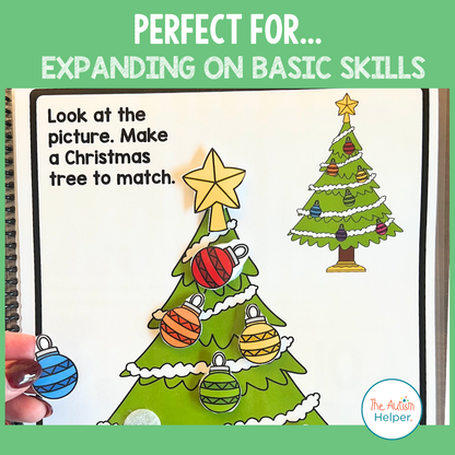 Complex Matching Weekly Workbooks - Christmas