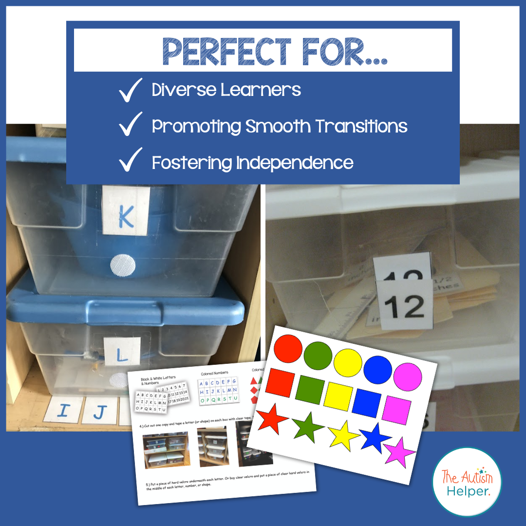 Work Task System Setup Kit – The Autism Helper