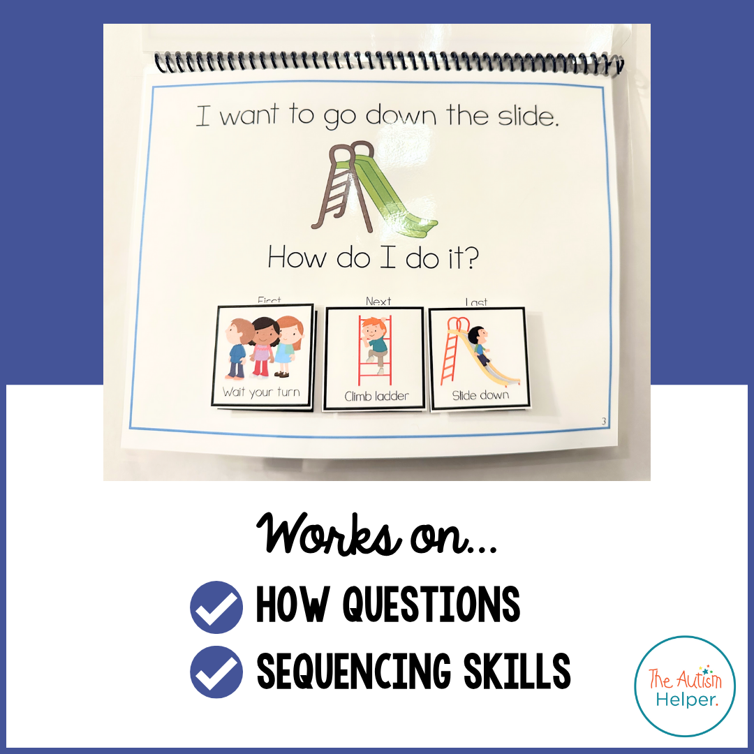 Life Skills Sequencing Adapted Book