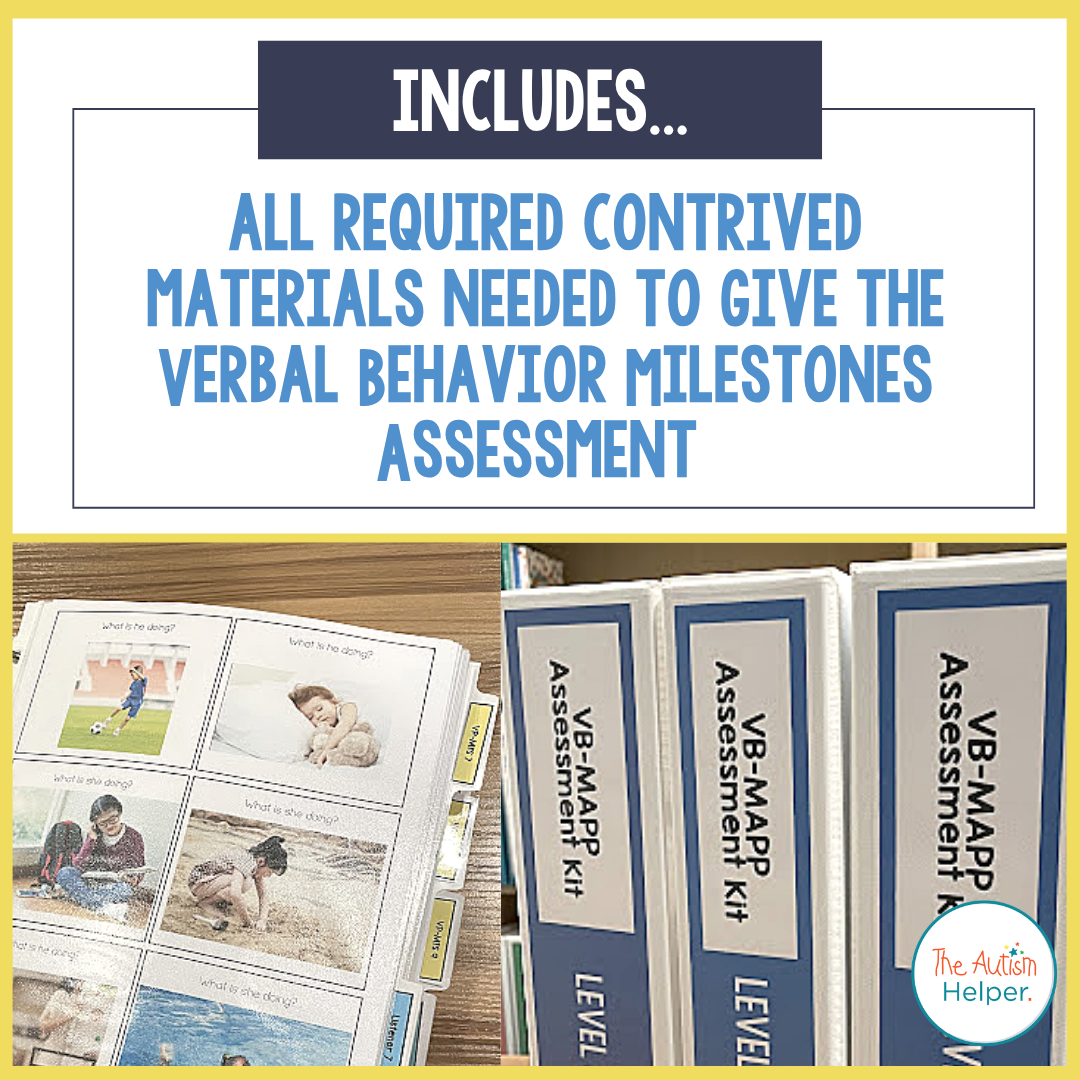VB-MAPP Assessment Kit