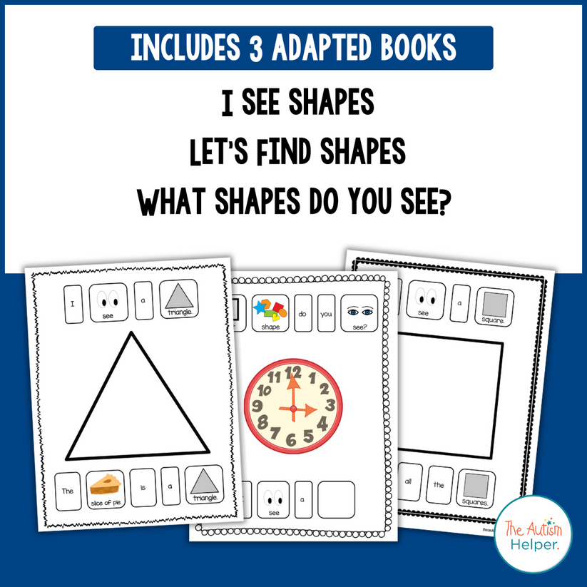 Shape Adapted Book Series – The Autism Helper