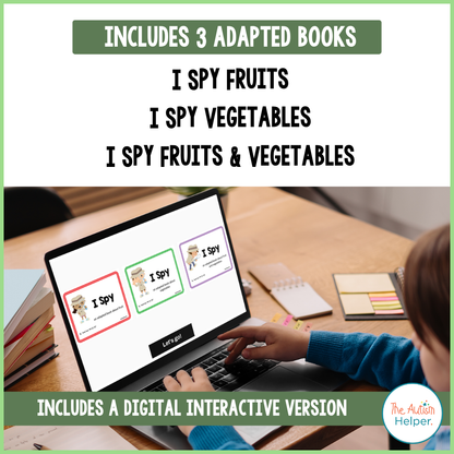 I Spy - Fruits and Veggies Adapted Book Series