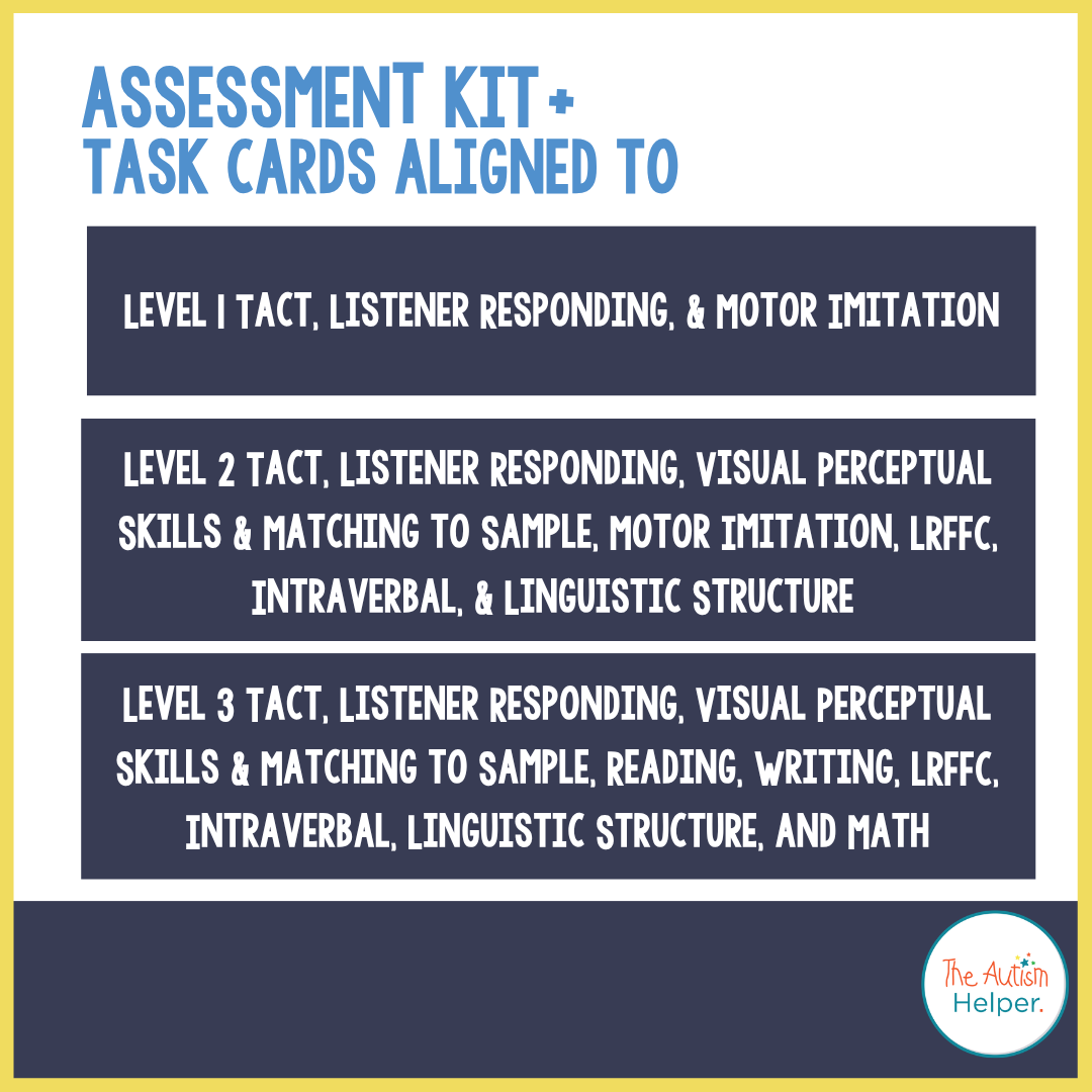 VB-MAPP Mega Bundle {TASK CARDS & ASSESSMENT KIT BUNDLE}
