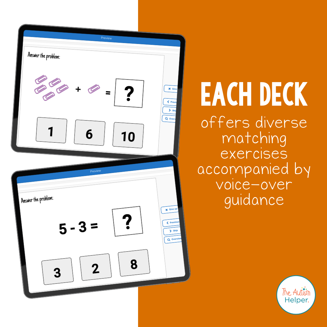 Addition and Subtraction Interactive Boom Cards